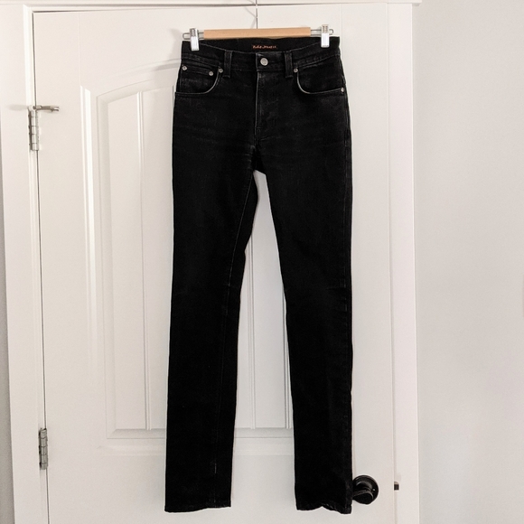 Nudie Jeans Men's Thin Finn Slim Fit Jeans - Picture 5 of 13